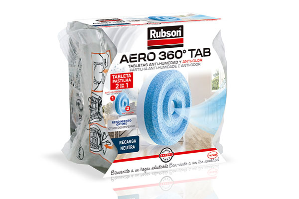ANTIHUMEDAD RUBSON RECAMBIO PARA DESHUMIDIFICADOR AERO 360 NEUTRAL