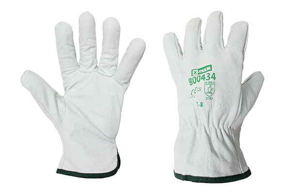 GUANTE TODO FLOR VACUNO GRIS T 9 (BLISTER) – 800435