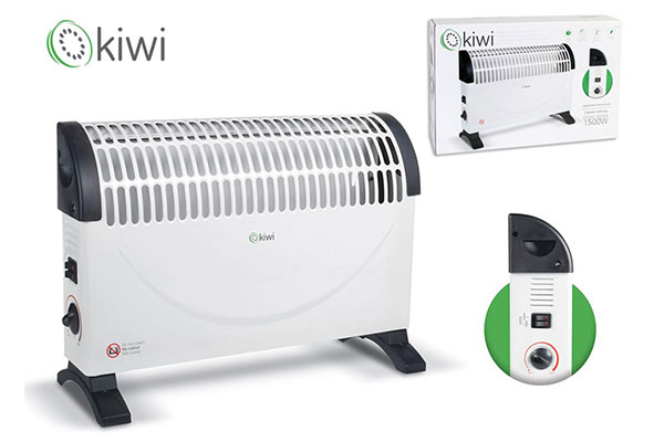 CONVECTOR ELECTRICO 1500W KIWI 953KHT8442