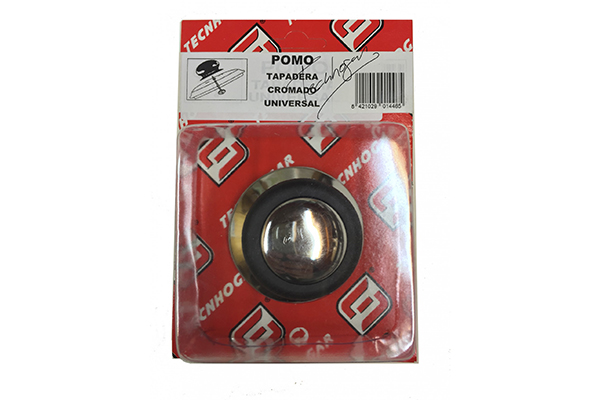 01446 BL. POMO CROMADO UNIVERSAL TAPADERAS C/ TORNILLO