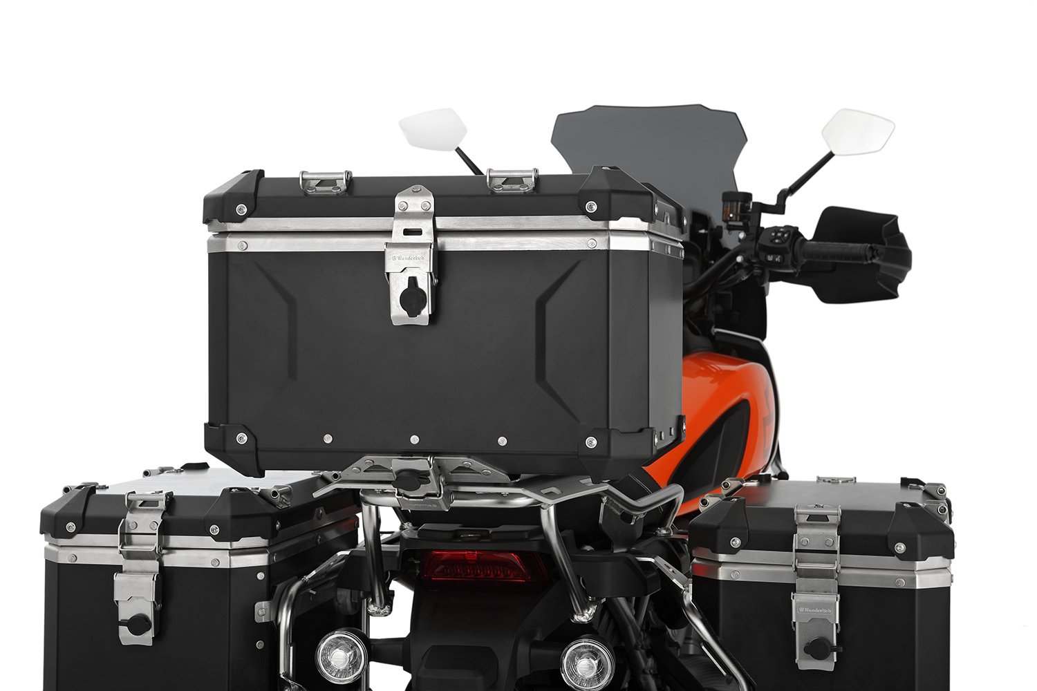 Topcase Wunderlich EXTREME maXLine – sin cilindros de cierre para Harley Davidson Pan America 1250