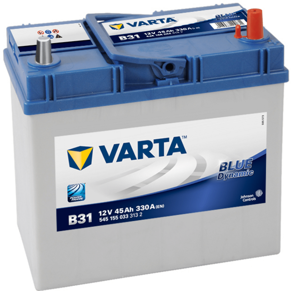Batería Varta Blue Dynamic B31. 45 Ah – 330A(EN) 12V. 238x129x227mm