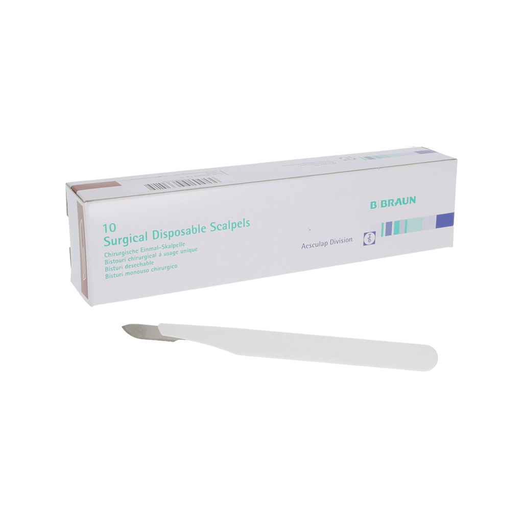 Bisturí completo estéril n 10 10 UDS