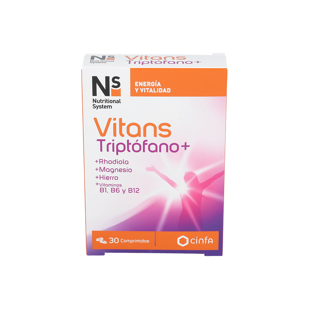 Comprimido Vitans Triptófano+ NS 30 uds