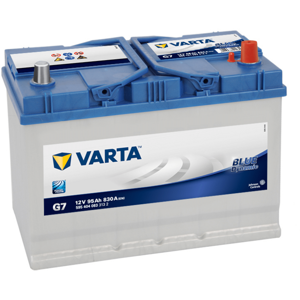 Batería Varta Blue Dynamic G7. 95 Ah – 830A(EN) 12V. 306x173x225mm