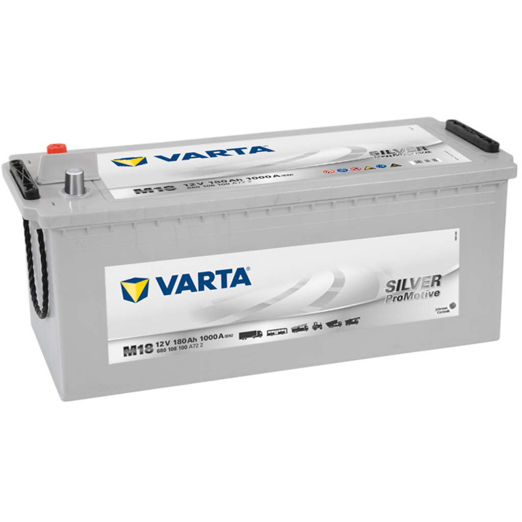 Batería Varta Promotive Shd M18. 180 Ah – 1000A(EN) 12V. 513x223x223mm