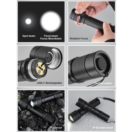 Linterna Led Recargable MWLR1000 - Imagen 3