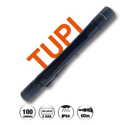 Linterna Tupi 100 lúmenes IP54
