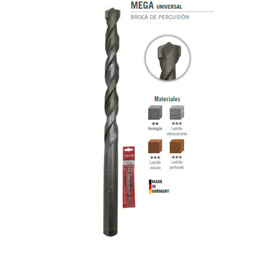 Broca Mega Largo 150mm.