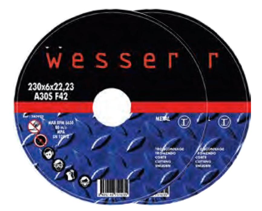 Disco Desbarbar Metal 125mm.