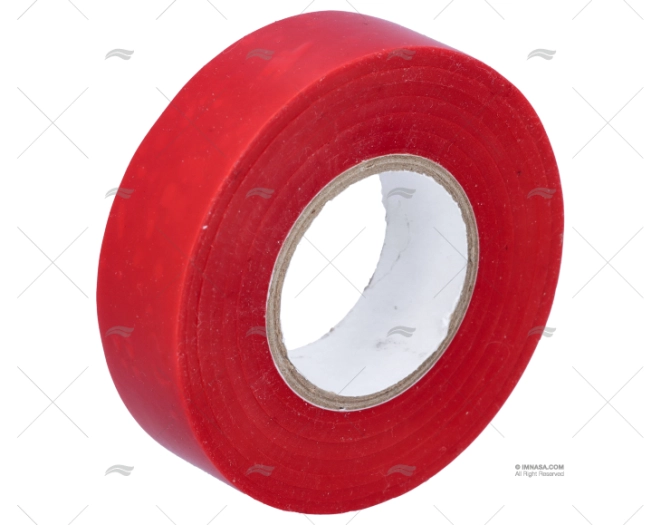 CINTA AISLANTE 19mmX20m ROJA AUTOEXT.