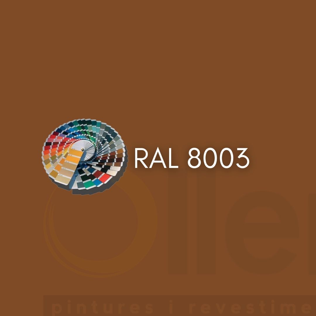 RAL 8003 Sigmadur 550 RAL Pardo Arcilla A+B 4L | Esmalte poliuretano de 2 componentes - Imagen 3