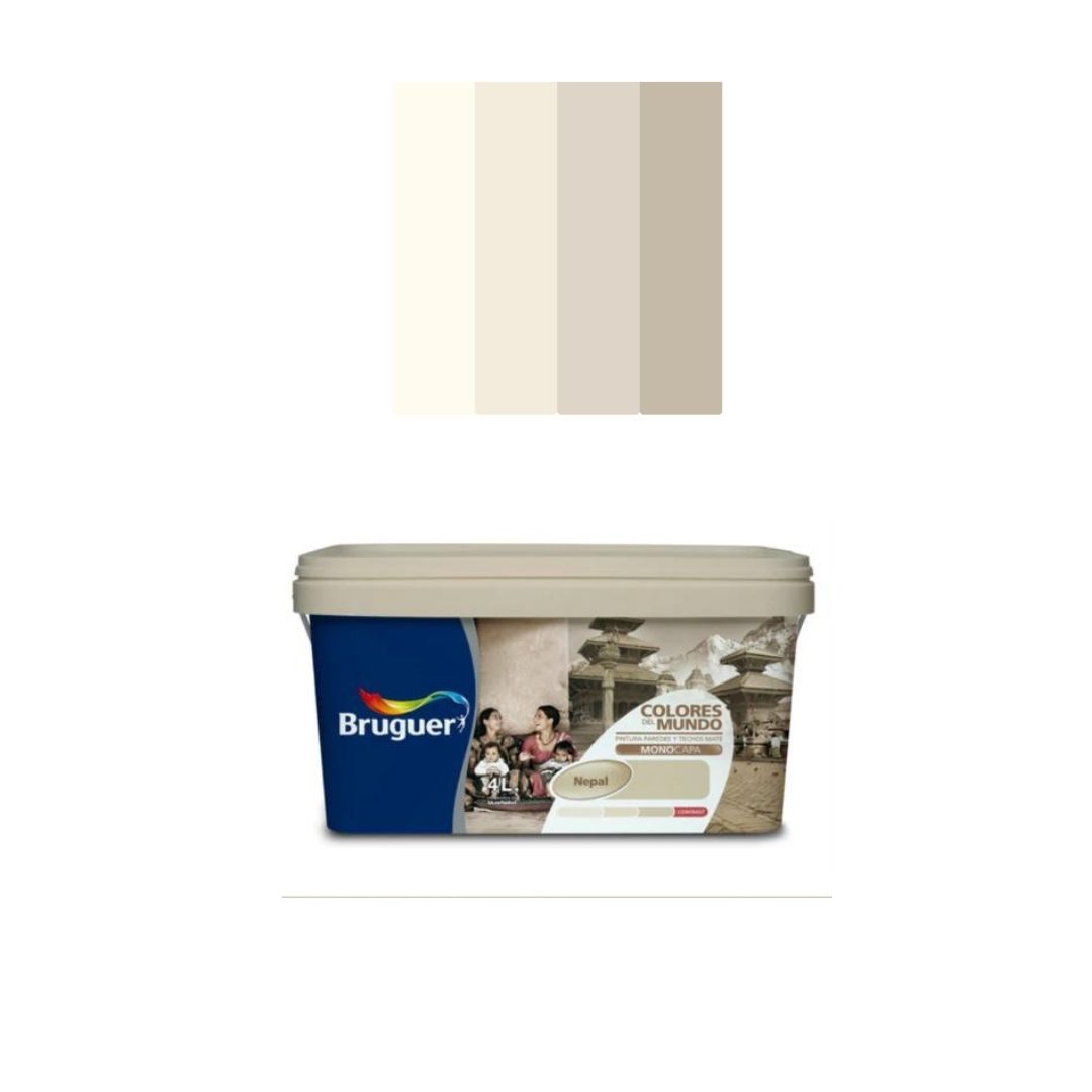 Pintura Bruguer Nepal 4L – Colores del Mundo